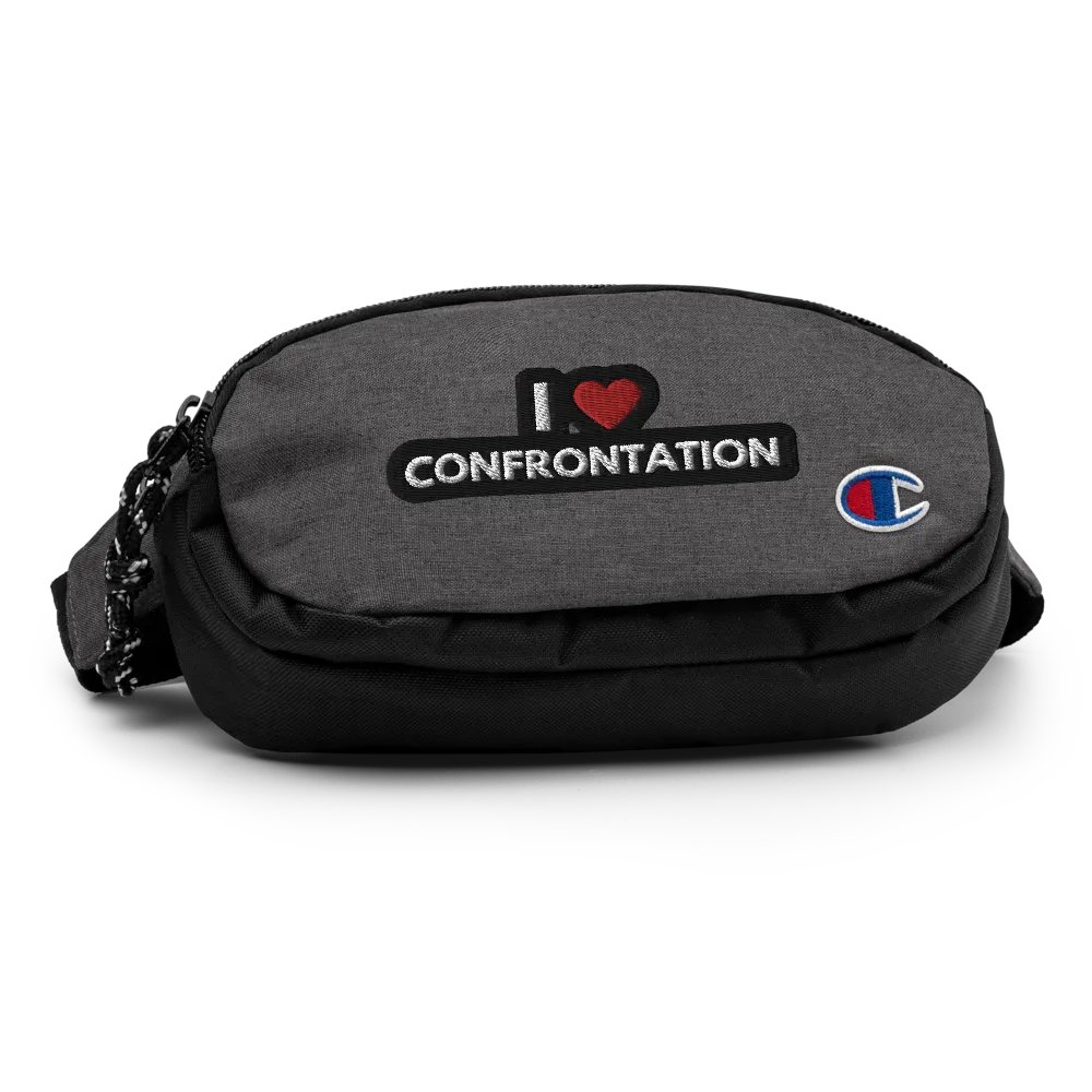 I <3 Confrontation (bubble design 2) champion fanny pack product image (2)