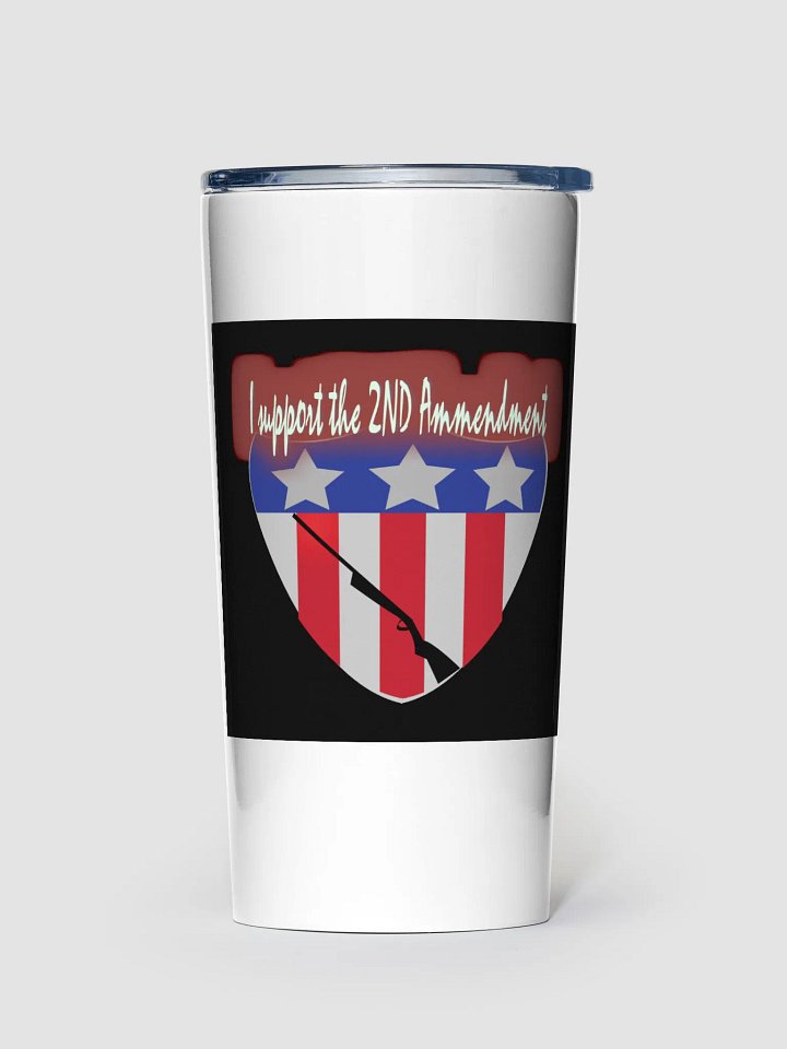 Patriot's Pride 20oz Stainless Steel Tumbler product image (1)