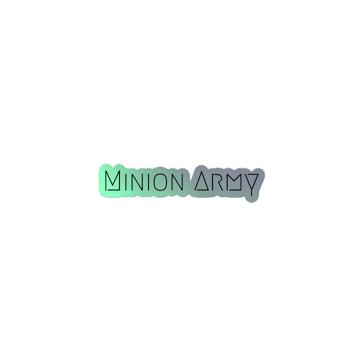 Minion Army Holographic Sticker Collection product image (2)
