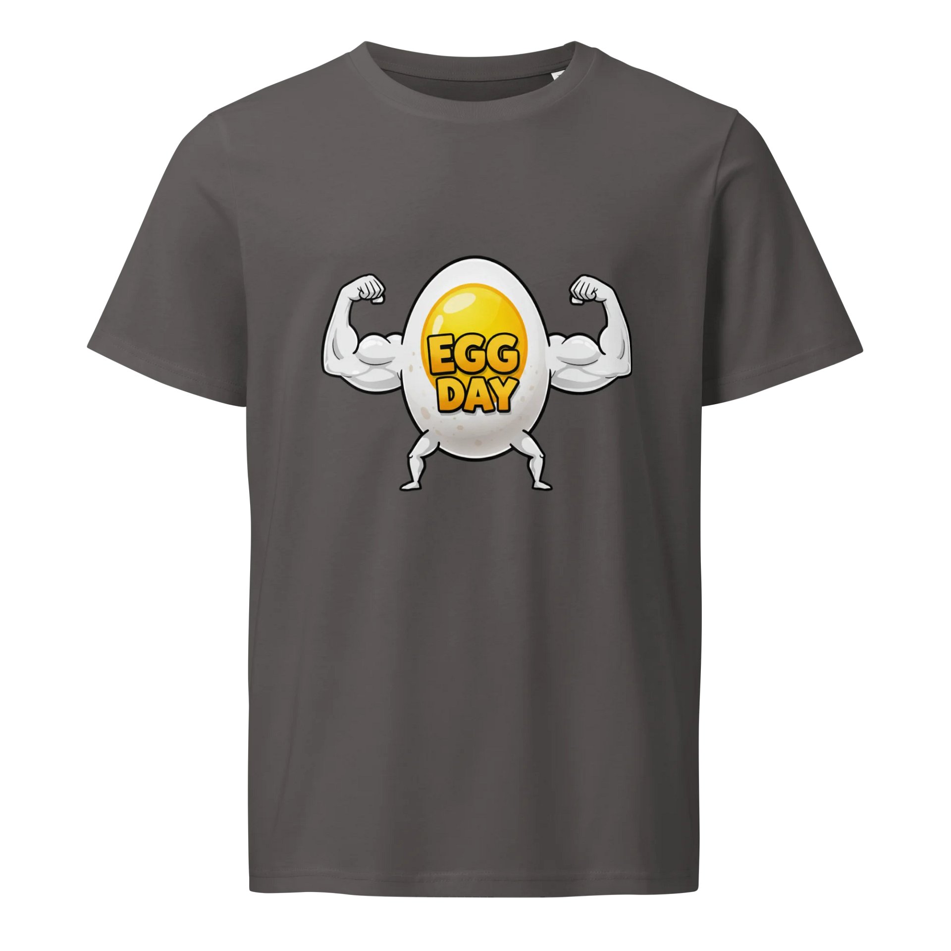 Egg Day Muscle Madness Organic Tee product image (3)