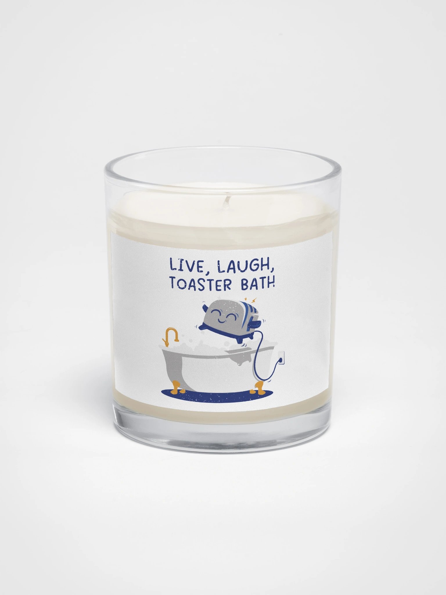 Live, Laugh, Toaster Bath Candle product image (1)