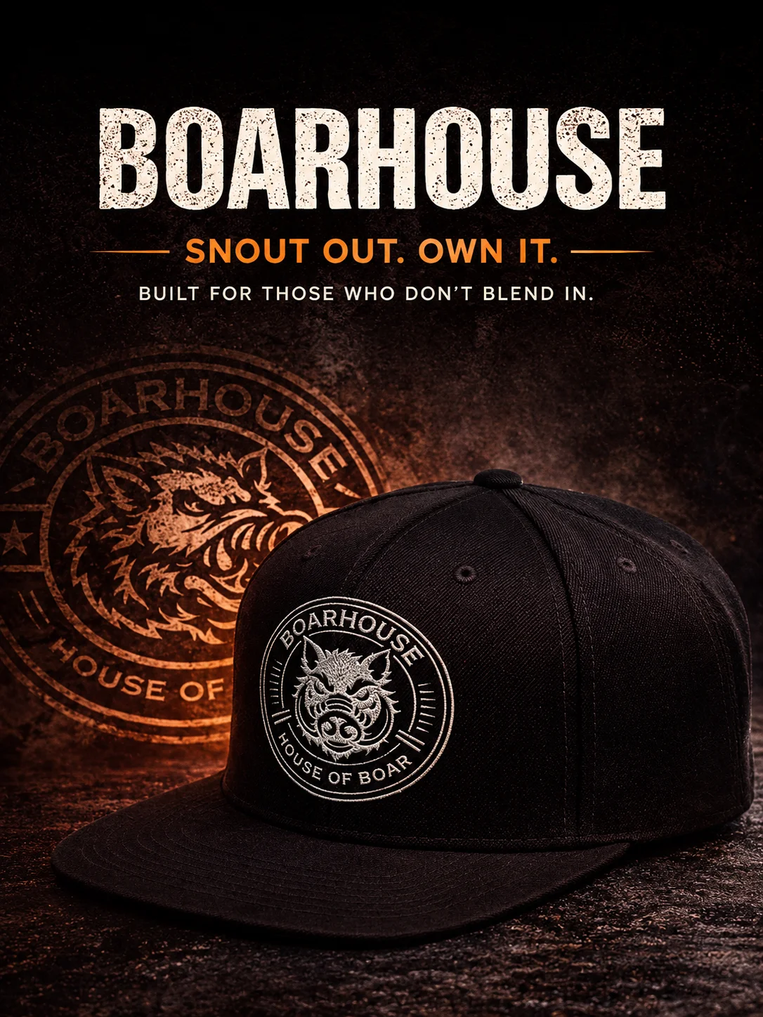 House of Boar Snapback product image (1)