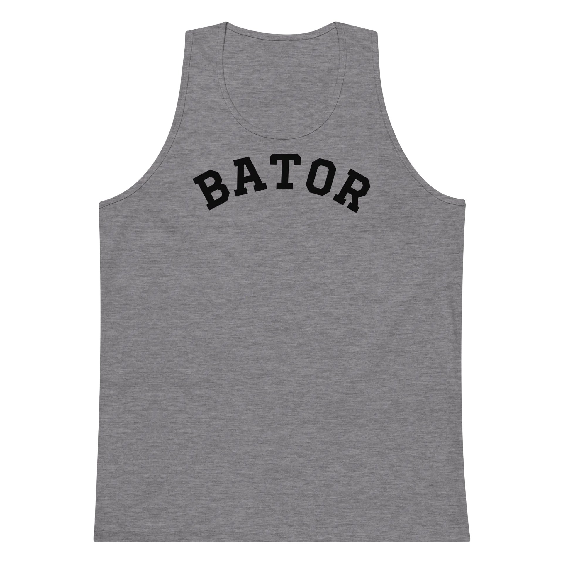 Bator Varsity Tank (Black Logo) product image (5)