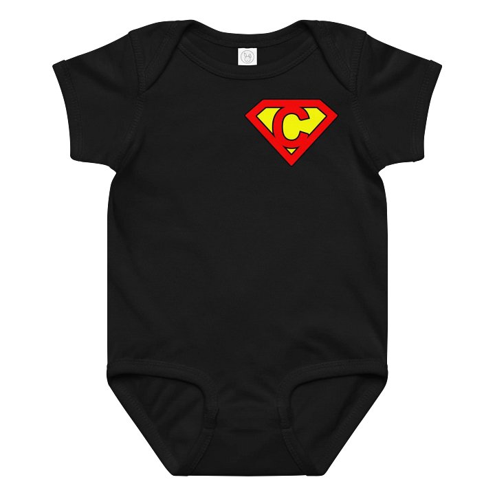 Diamond Shield Logo Baby Bodysuit product image (1)