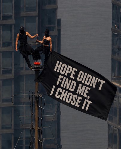 This proposal was insane
A couple have been taken into custody after climbing to the very top of New York City’s Empire State...