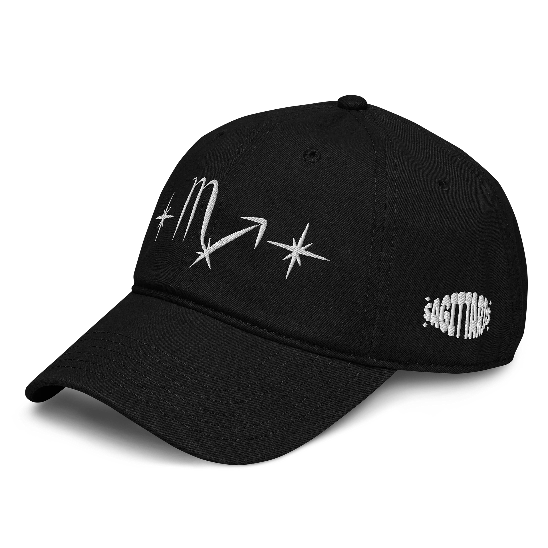 scorpio sagittarius cusp dad hat (white) product image (4)