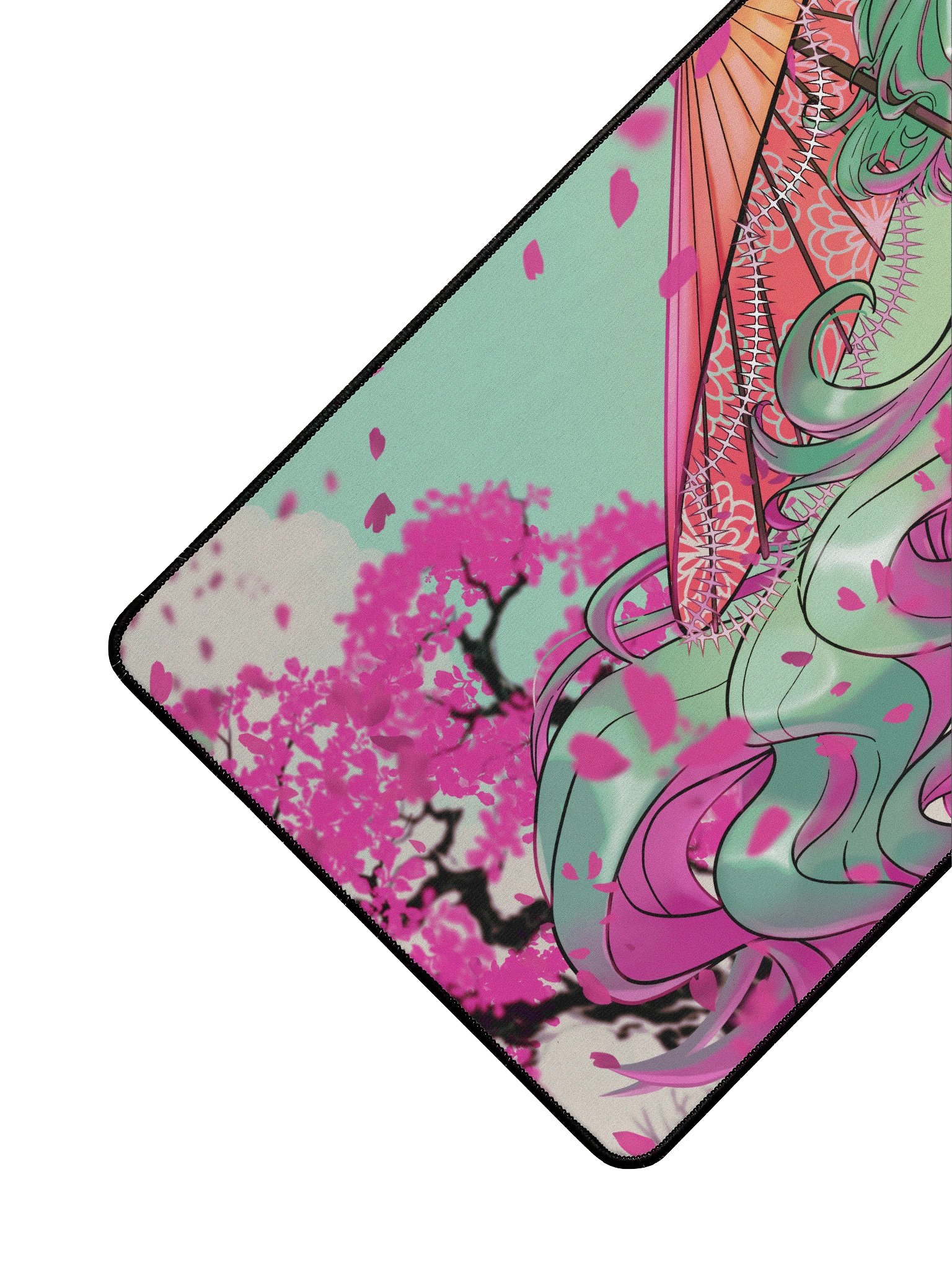 Sakura Mint Desk Pad product image (3)