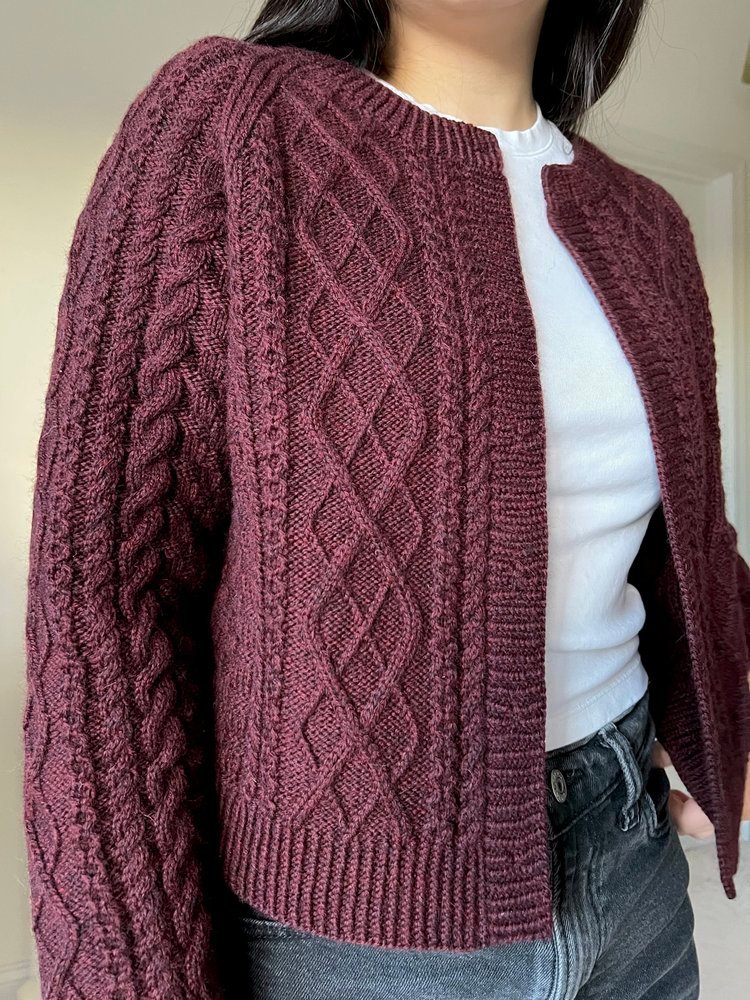 Maisie Cardigan Knitting Pattern product image (7)