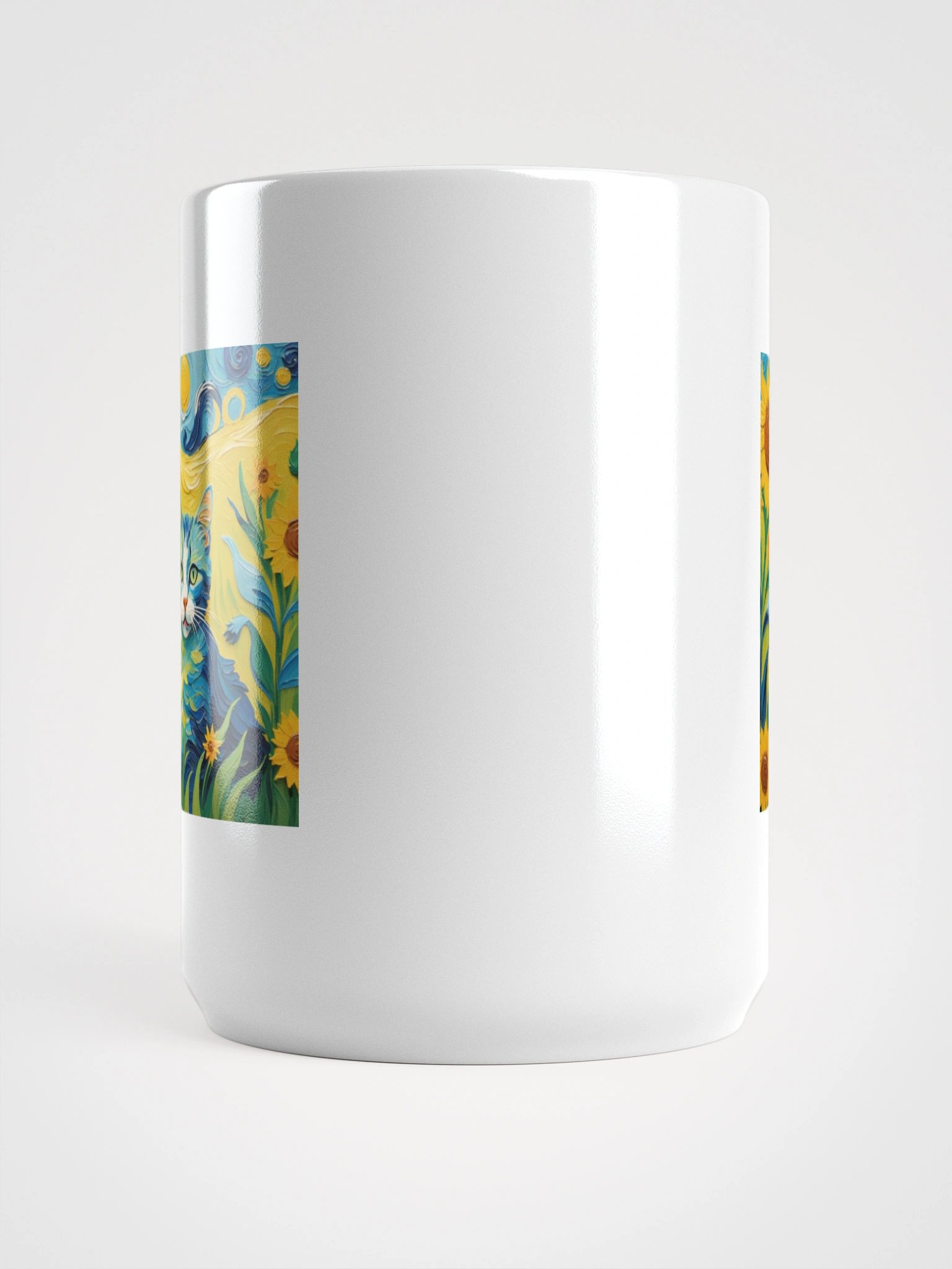 Van Gogh Cat Mug product image (5)