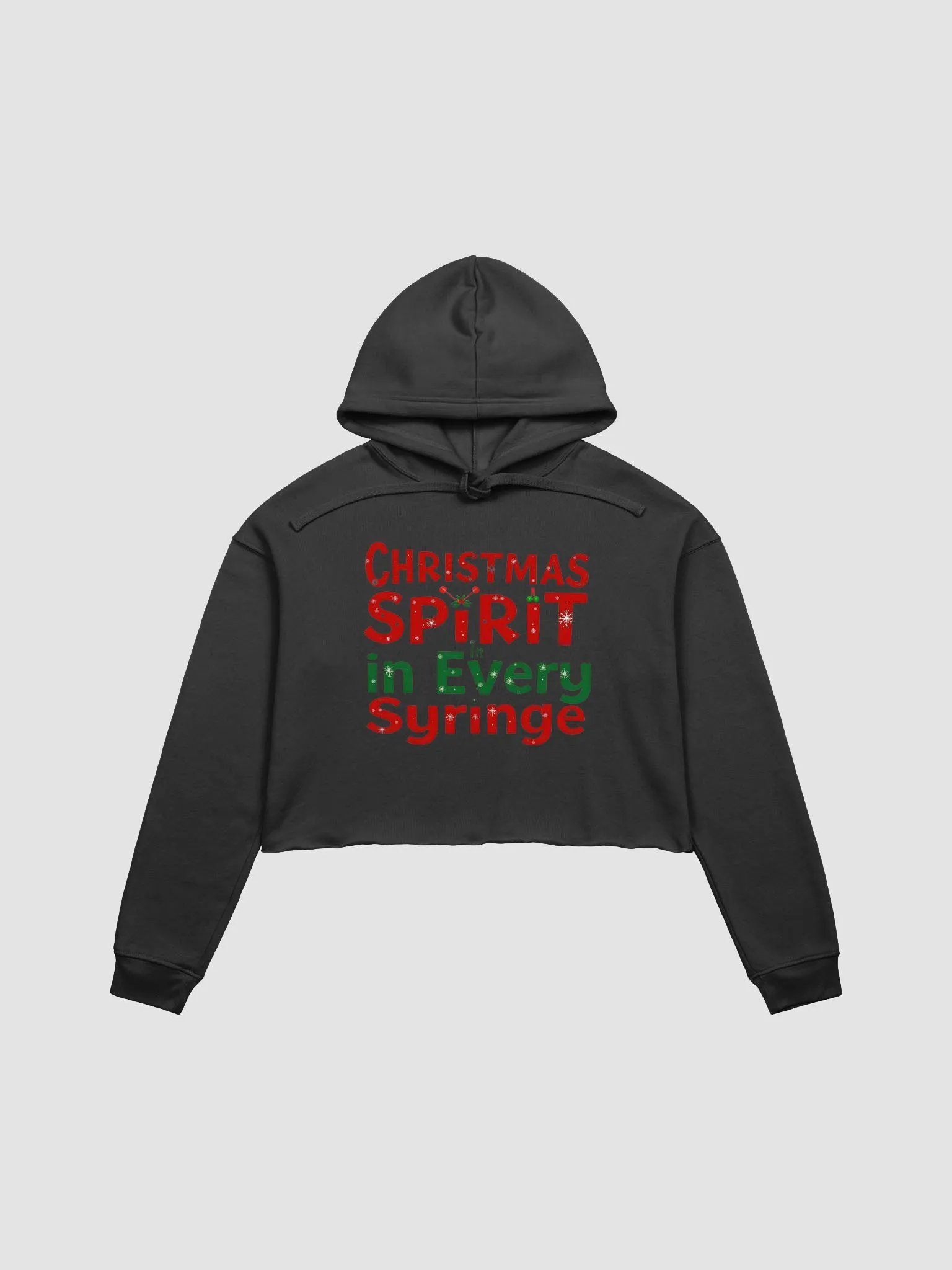 Christmas Spirit Crop Hoodie product image (4)