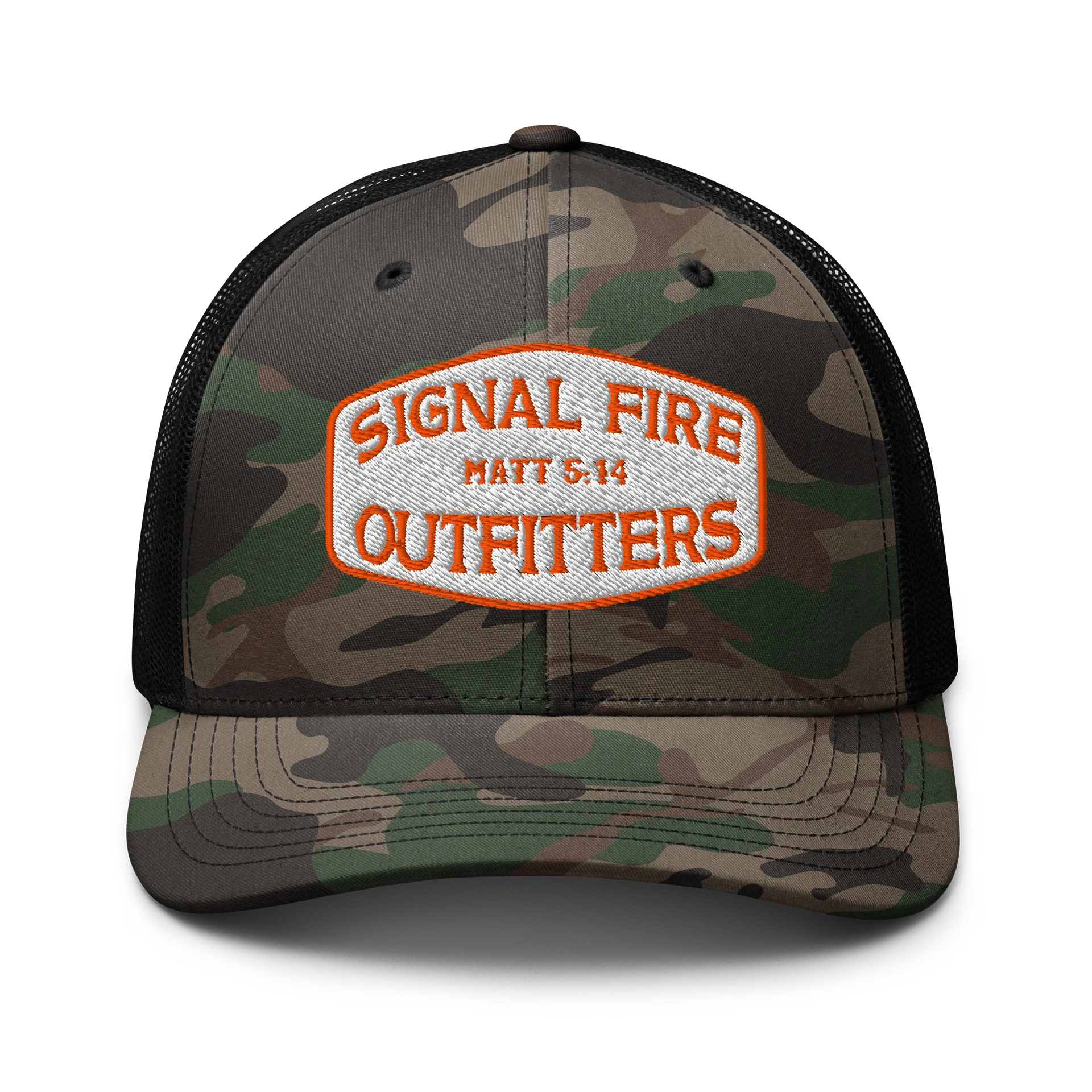 Old Time Sign Camo Hat product image (1)