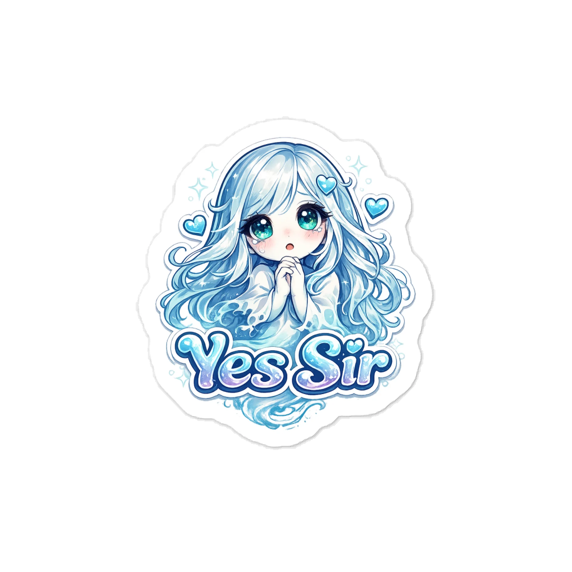 Yes Sir Sticker product image (1)