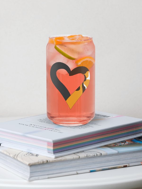 Heart Tails Can-Shaped Glass product image (3)