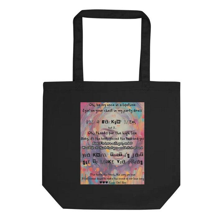 Love Song Lyrics Tote product image (2)