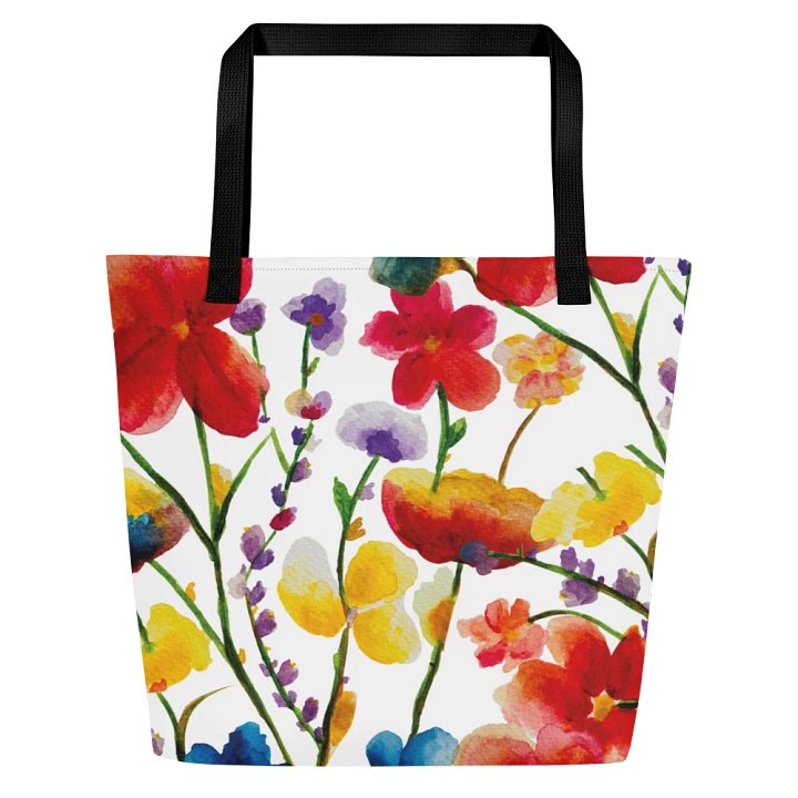 Blossom Burst Large Tote Bag product image (1)