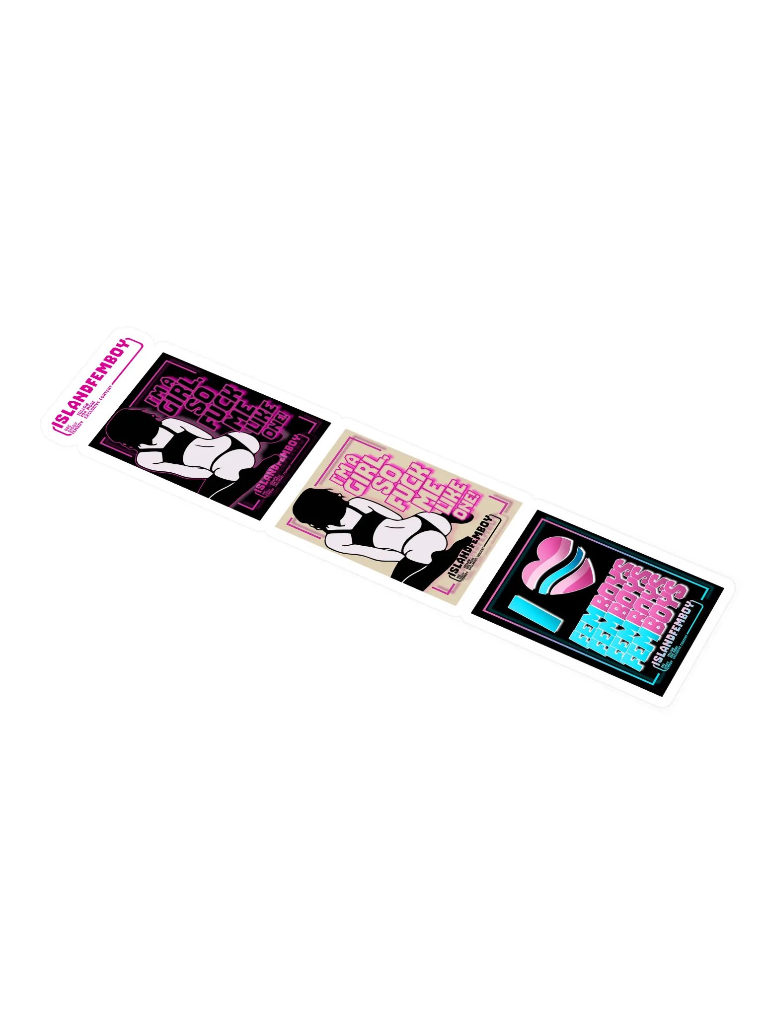 ISLANDFEMBOY : Sissy Sticker Pack : Femboy : Twink product image (2)