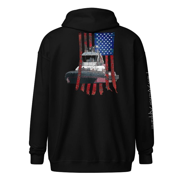 AF & Tug Athena – Maritime Heritage | Twin Anchor Apparel Fog Harbor Line product image (1)