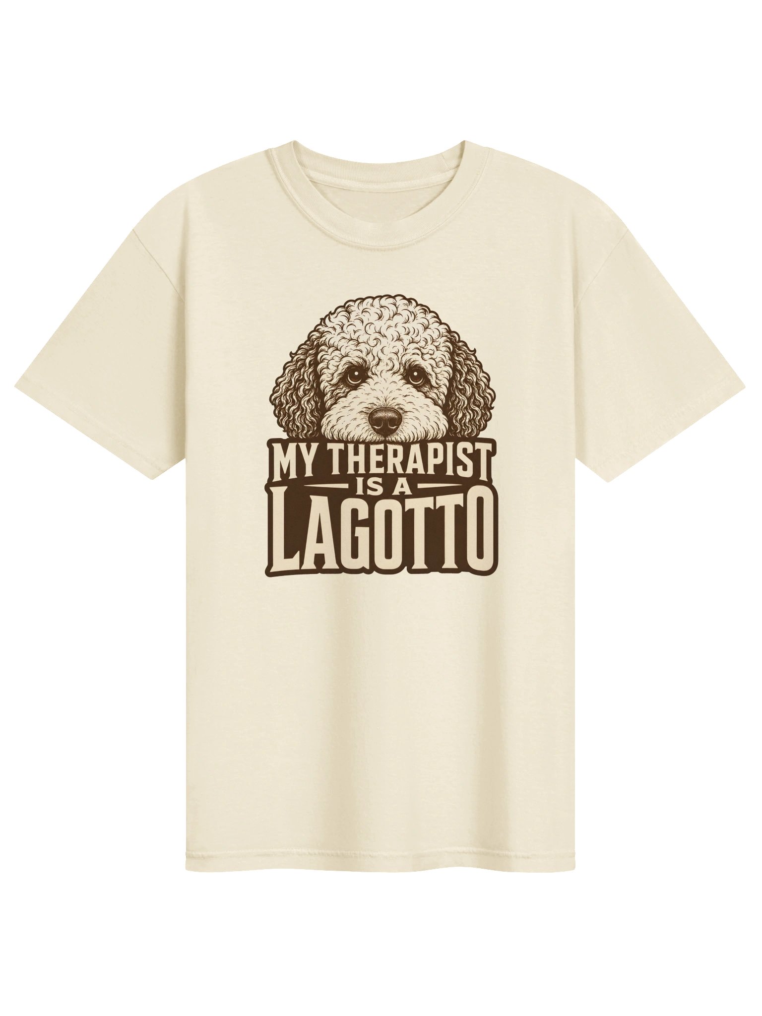 My Therapist Is a Lagotto Tee product image (1)