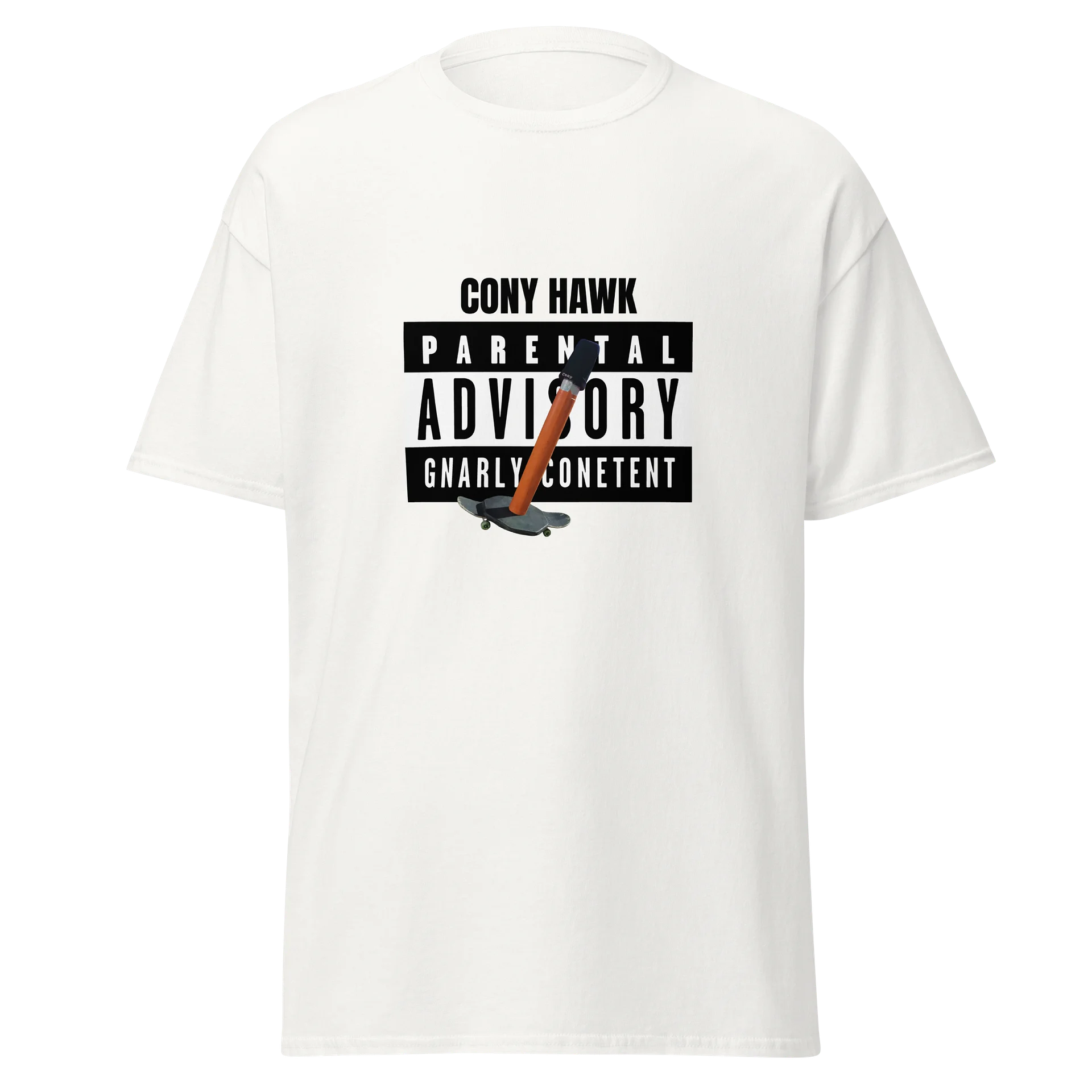 Gnarly Conetent Skateboard Tee product image (1)