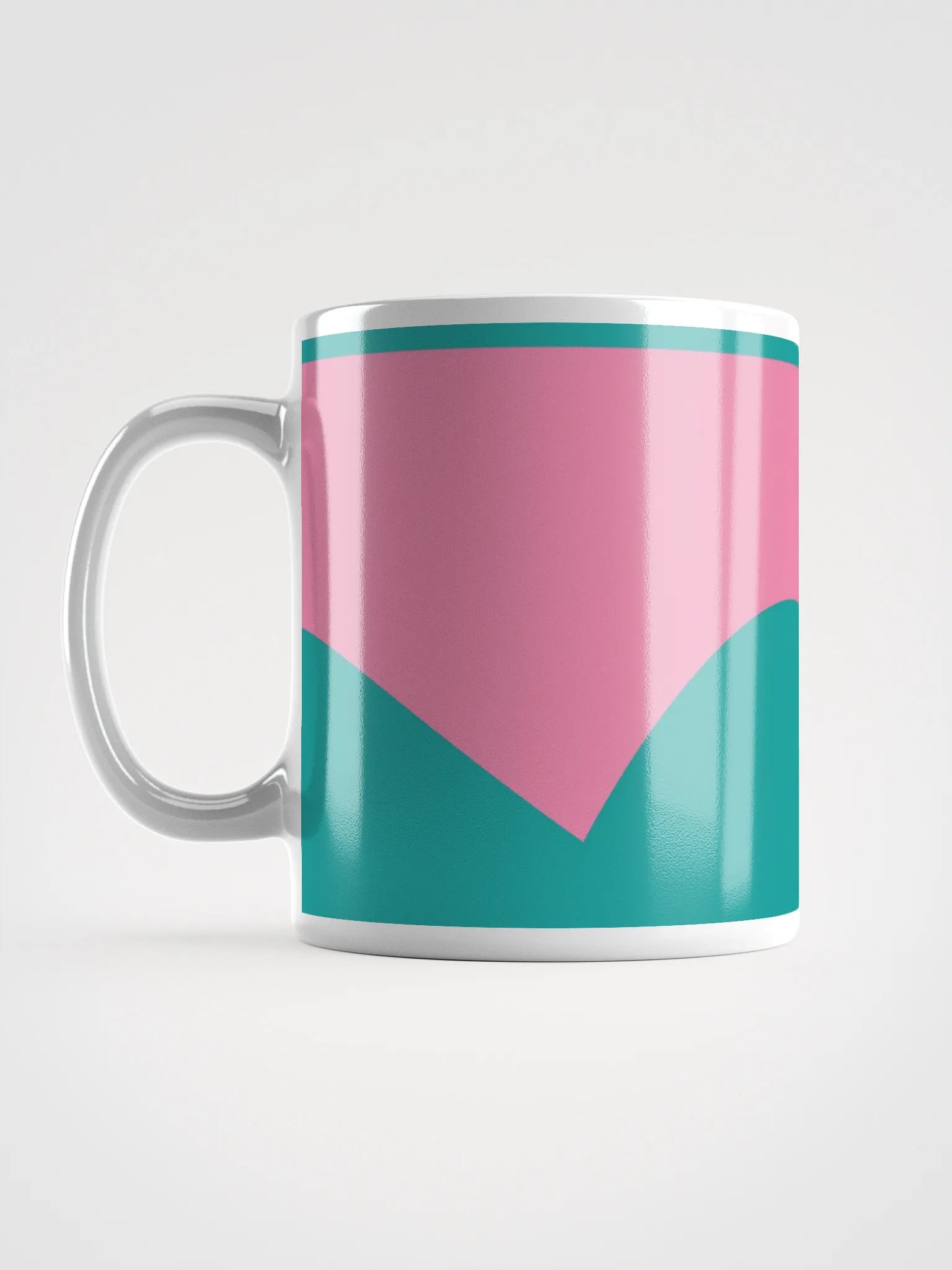Teal Wave Symphony Mug product image (6)