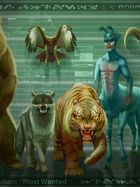YEERKS MOST WANTED: ANDALITE BANDITS Animorphs Print product image (3)