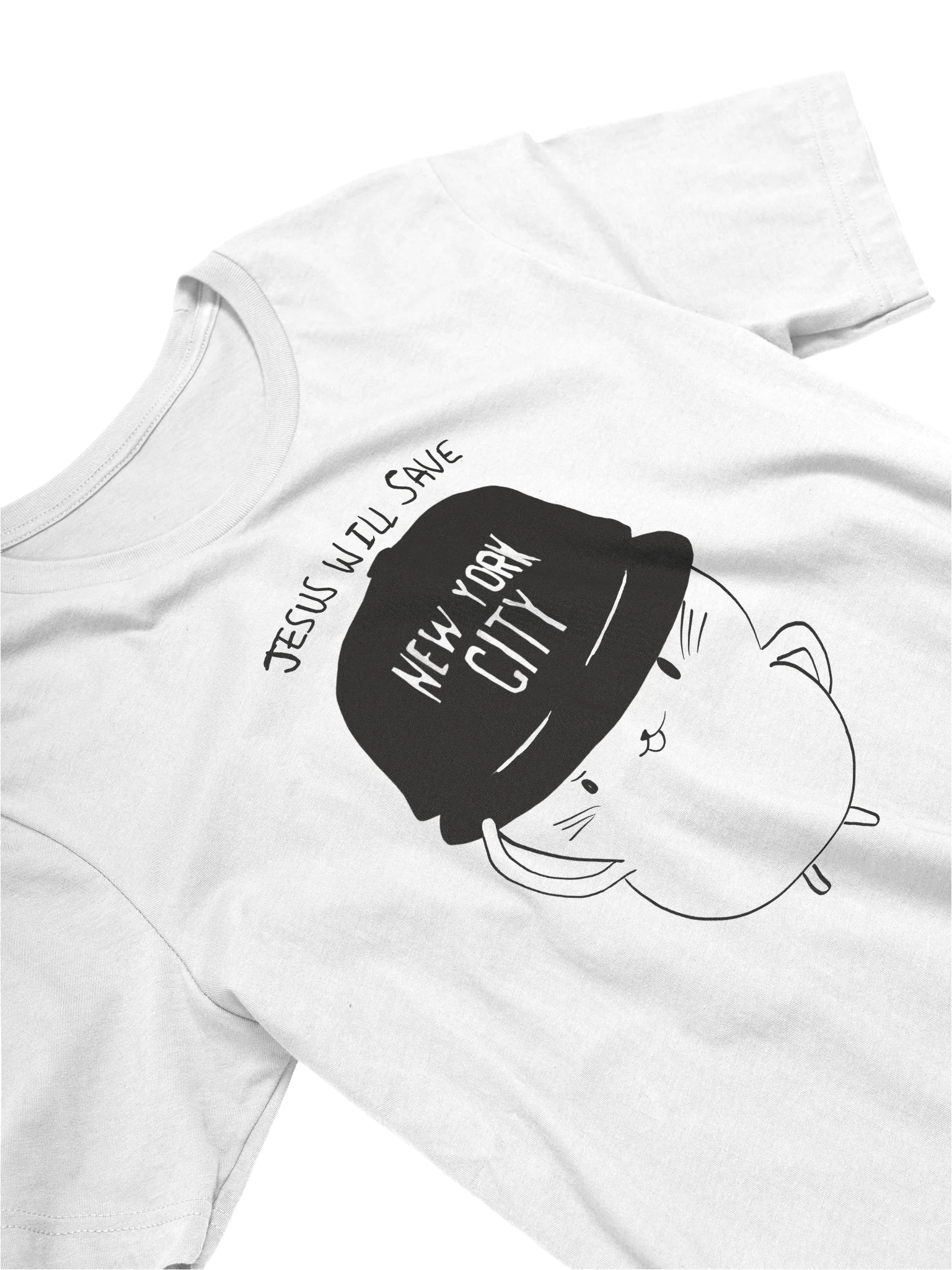 Jesus will save NYC Statement Tee product image (3)