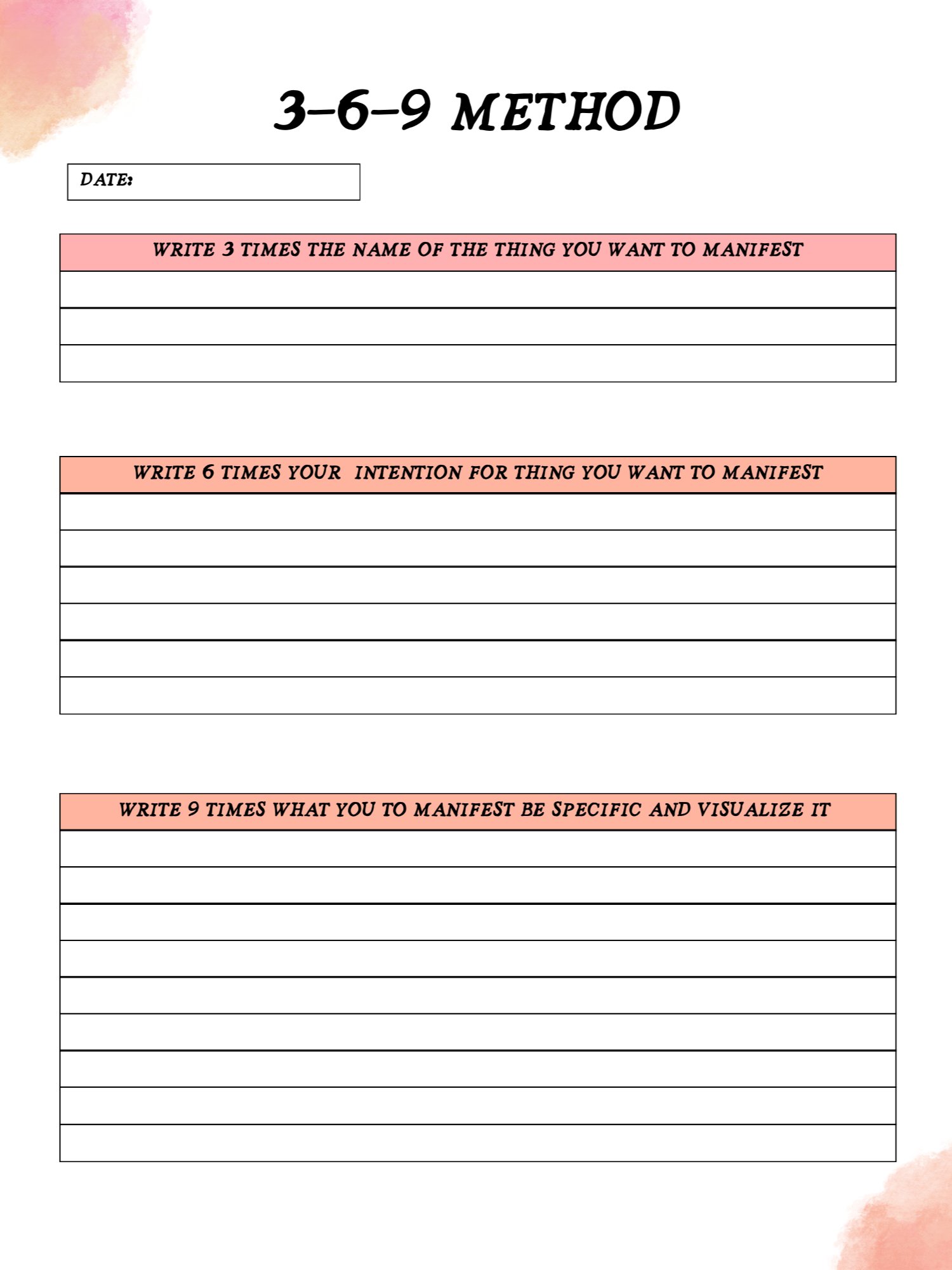 Manifestation Mastery Journal product image (4)