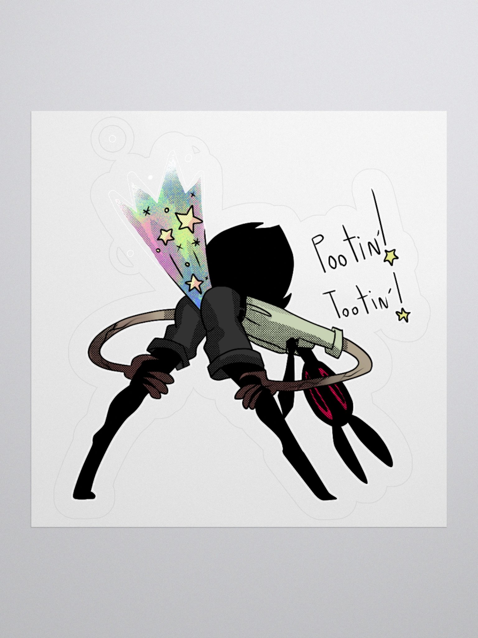 Pootin' - sticker product image (3)