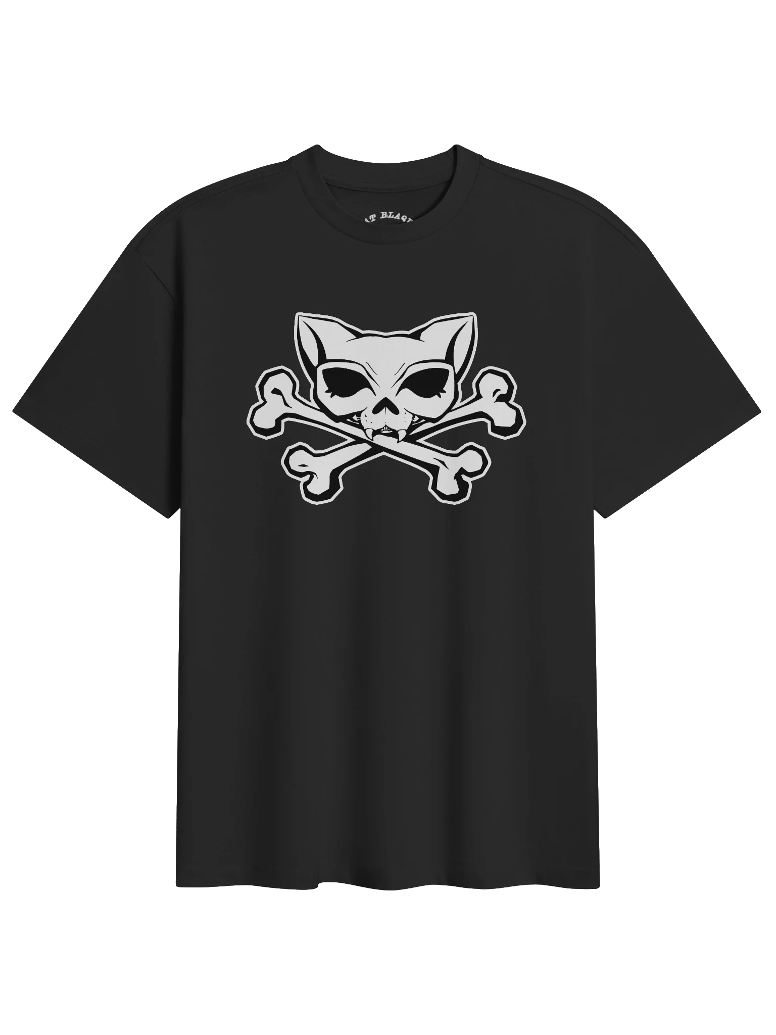 White Kat Skull Box Tee product image (1)