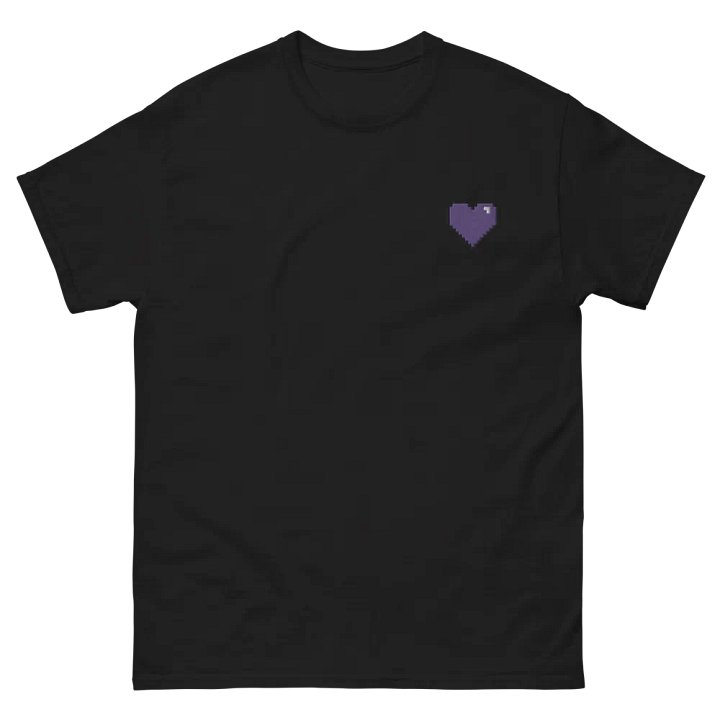 HollyRex Embroidered Pixel Heart Tee product image (1)