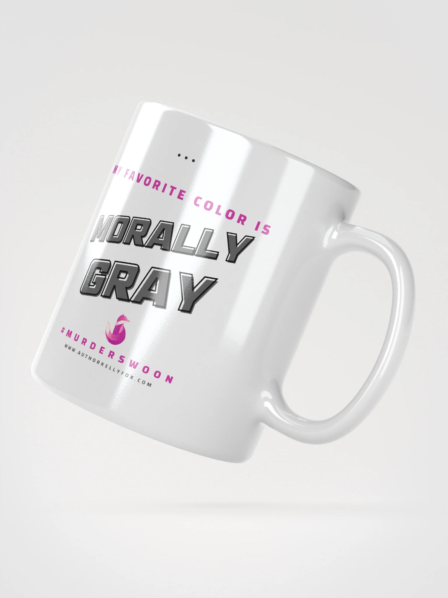 Morally Gray Mug - White product image (2)