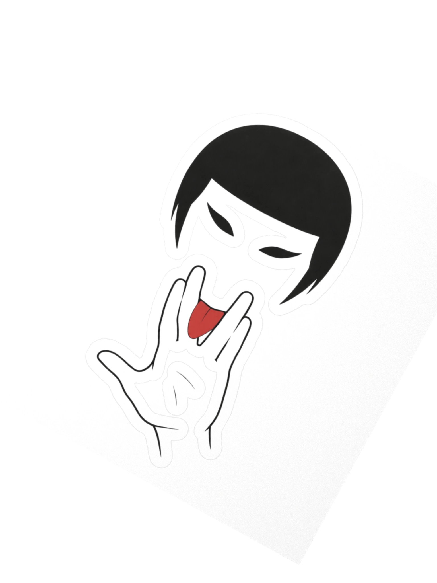 TONGUE IN PEACE - Sticker product image (2)