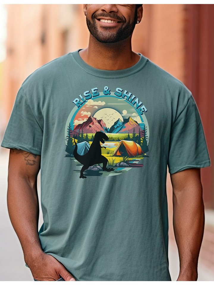 Rise and Shine Camping T- Shirt product image (1)