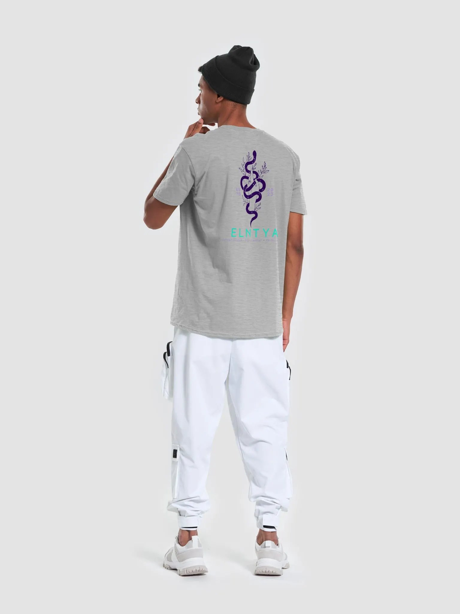 Lil El Purple Snek Logo Tee product image (6)