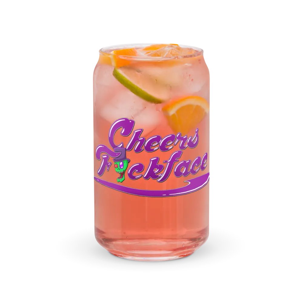 Cheers F*ckface Can Glass product image (7)