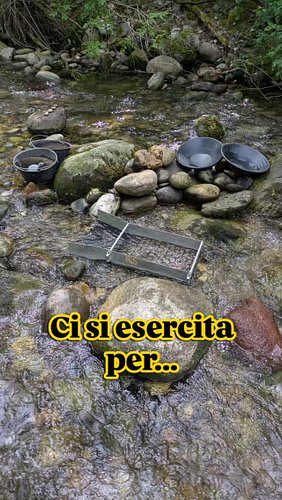 Uscita settimanale per testare e ottimizzare gli strumenti #oro #escursione #nature #guidaescursionistica #esperienzeuniche
