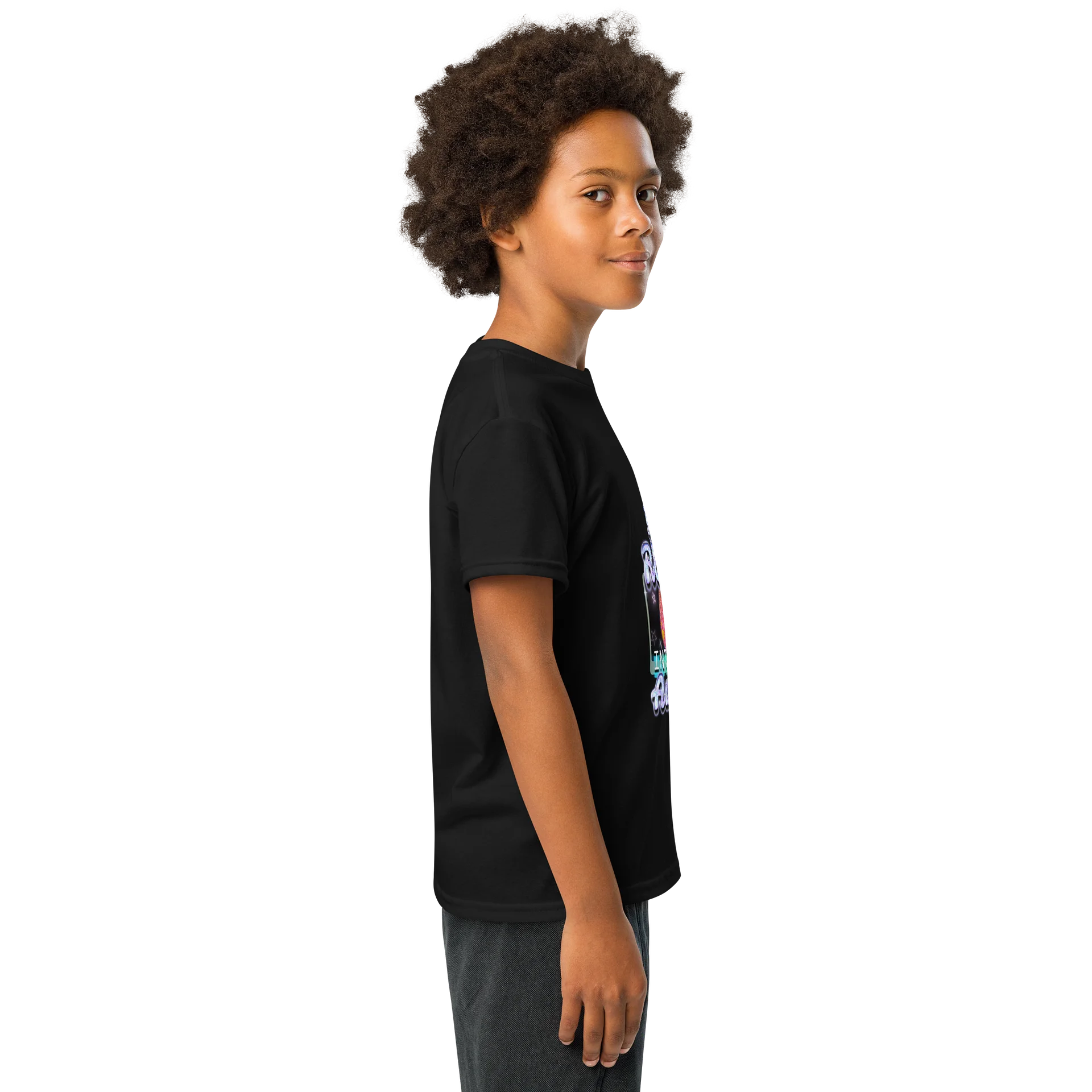 Glowing Youth Sports Tee - Your REAL INTERNET Auntie Edition product image (3)