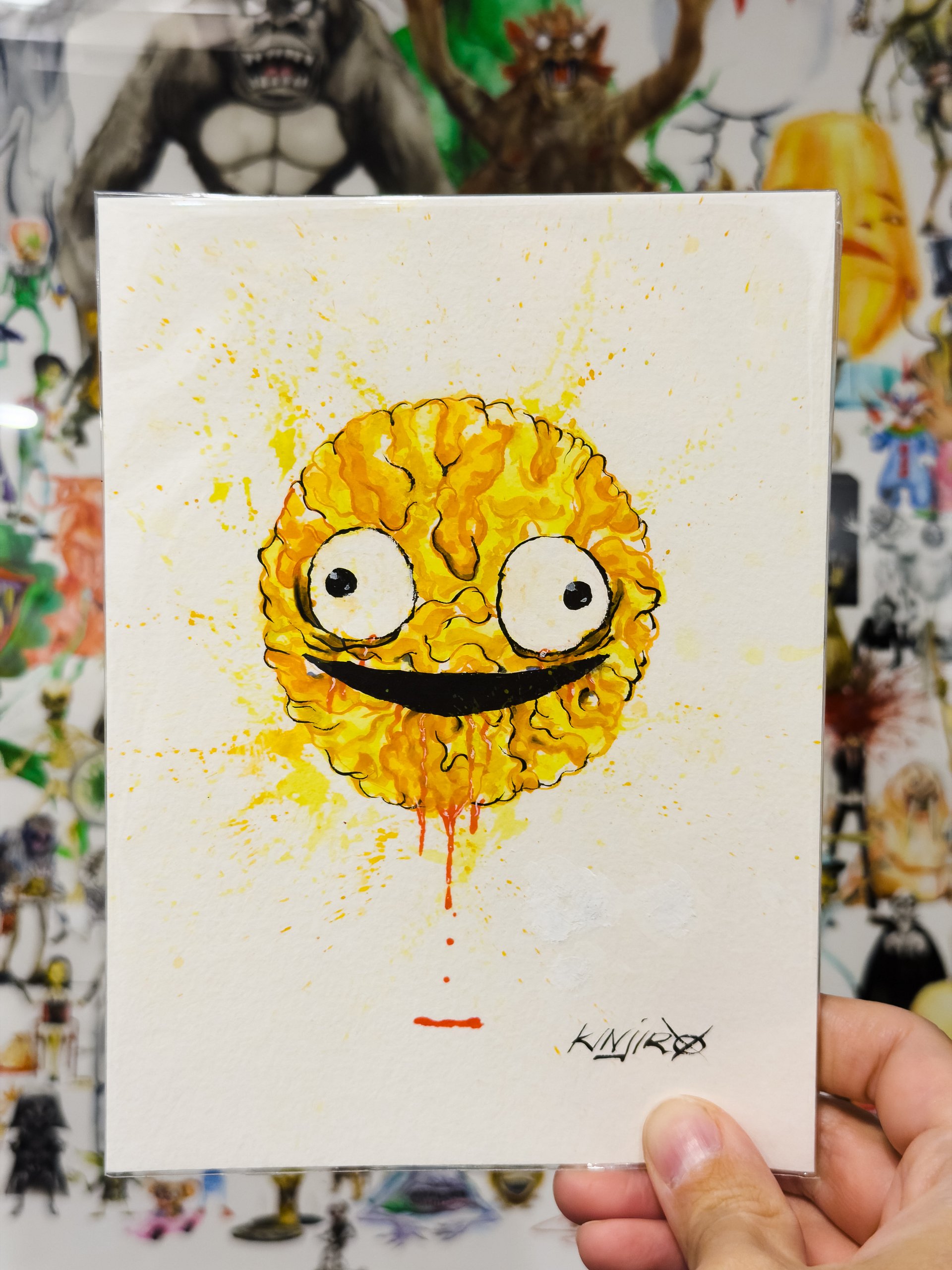 HQ! (Original Watercolor Painting) product image (2)