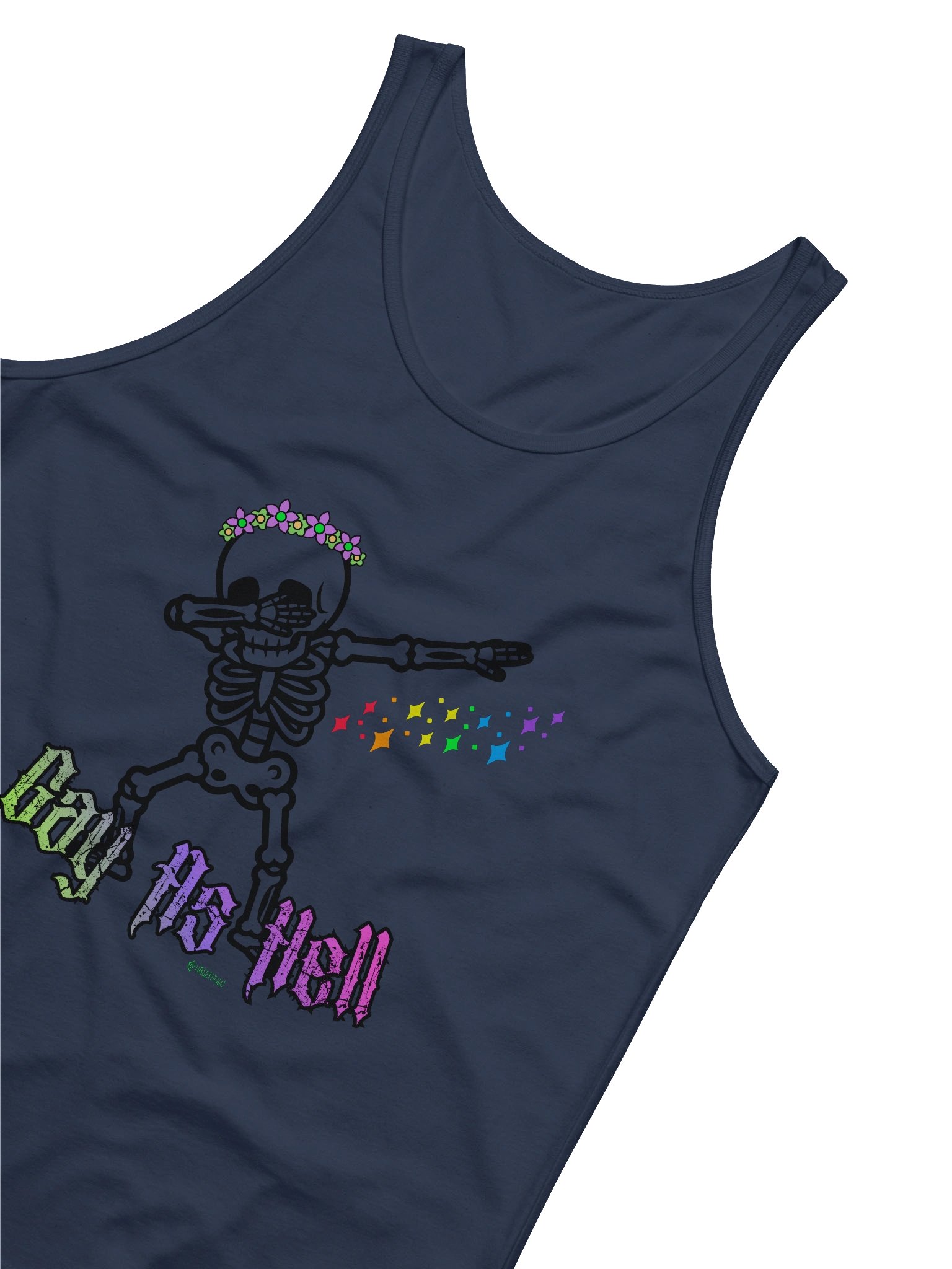 Gay as Hell Jersey Tank product image (16)