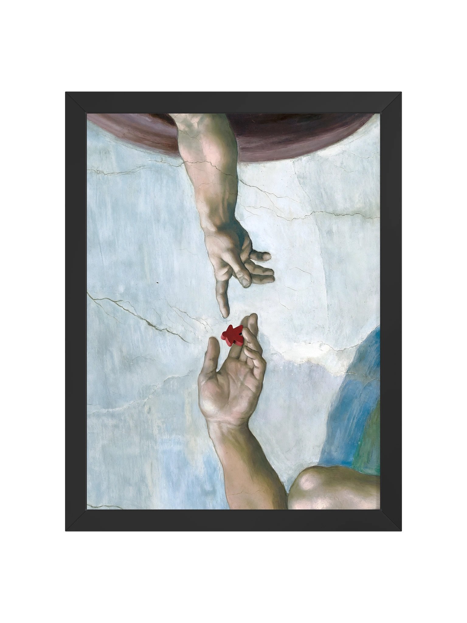 Funny Renaissance Board Game Room Poster - FRAMED product image (2)