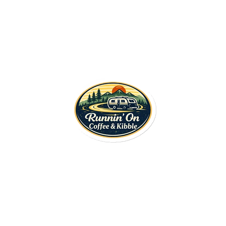 Runnin' on Coffee & Kibble Magnet product image (2)