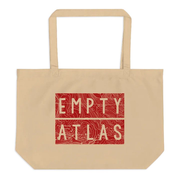 Topographic Map Tote product image (1)