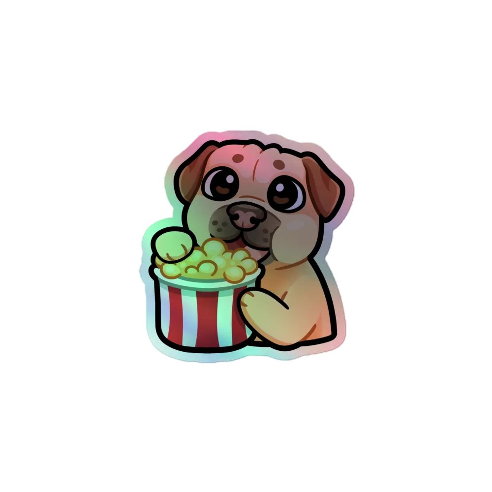 Popcorn - Holo Sticker product image (1)