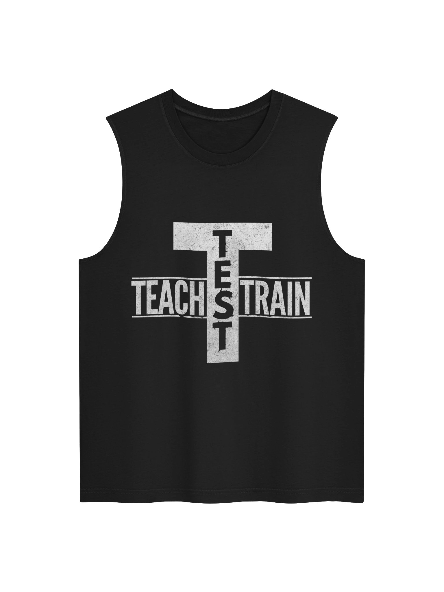 Teach Train Test Muscle Tank product image (1)