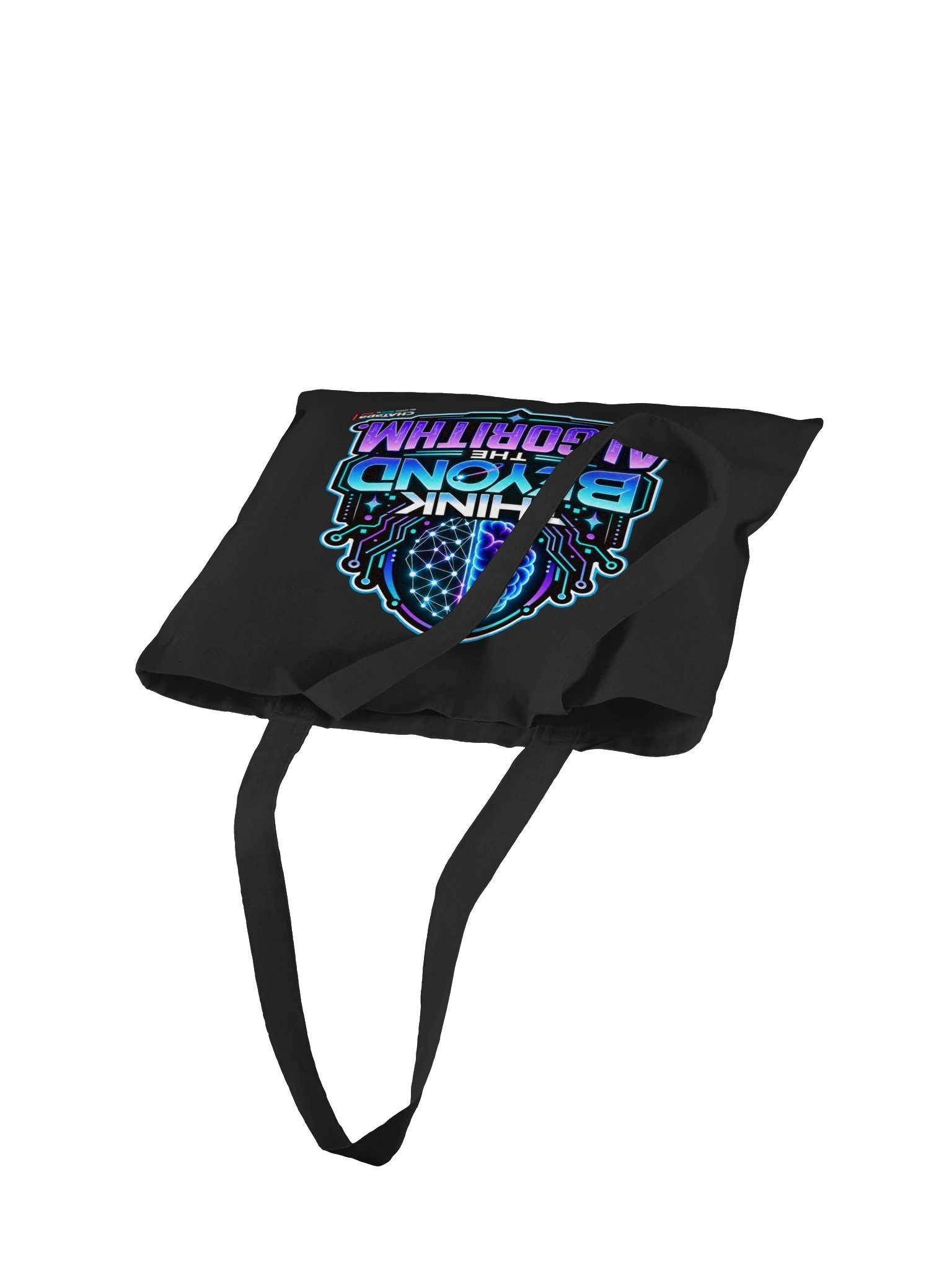Think Beyond the Algorithm | AI & Tech Tote Bag – CHATapa product image (19)
