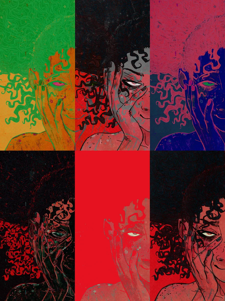 Bad Time Janey - DIGITAL WALLPAPER SET product image (6)