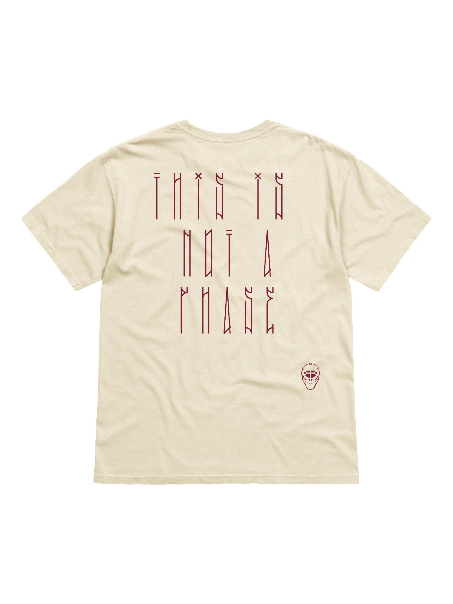 Not A Phase Burgundy Tee product image (2)