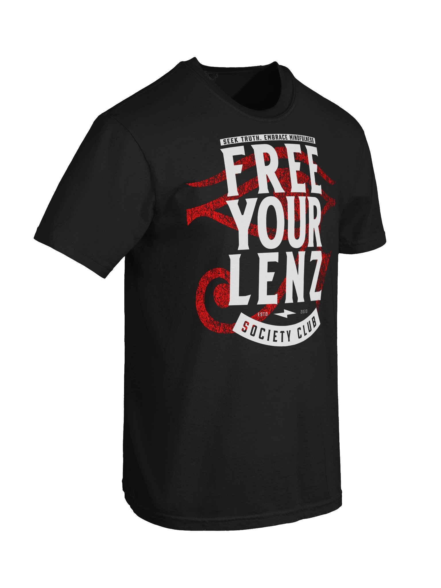 FreeYourLenz Society Tee (Red) product image (8)