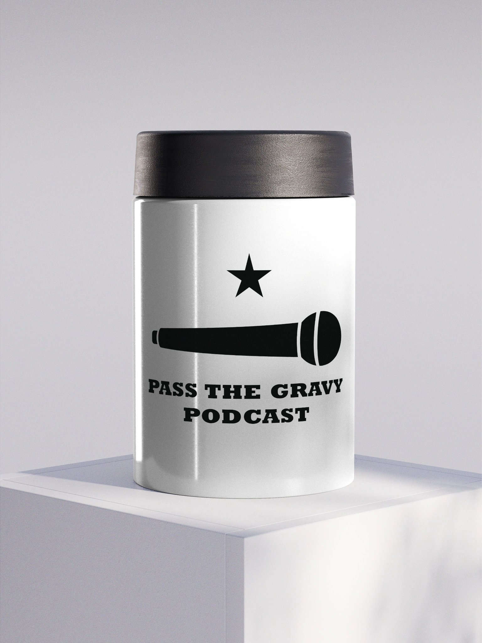 Pass the Gravy Stainless Steel Koozie product image (1)
