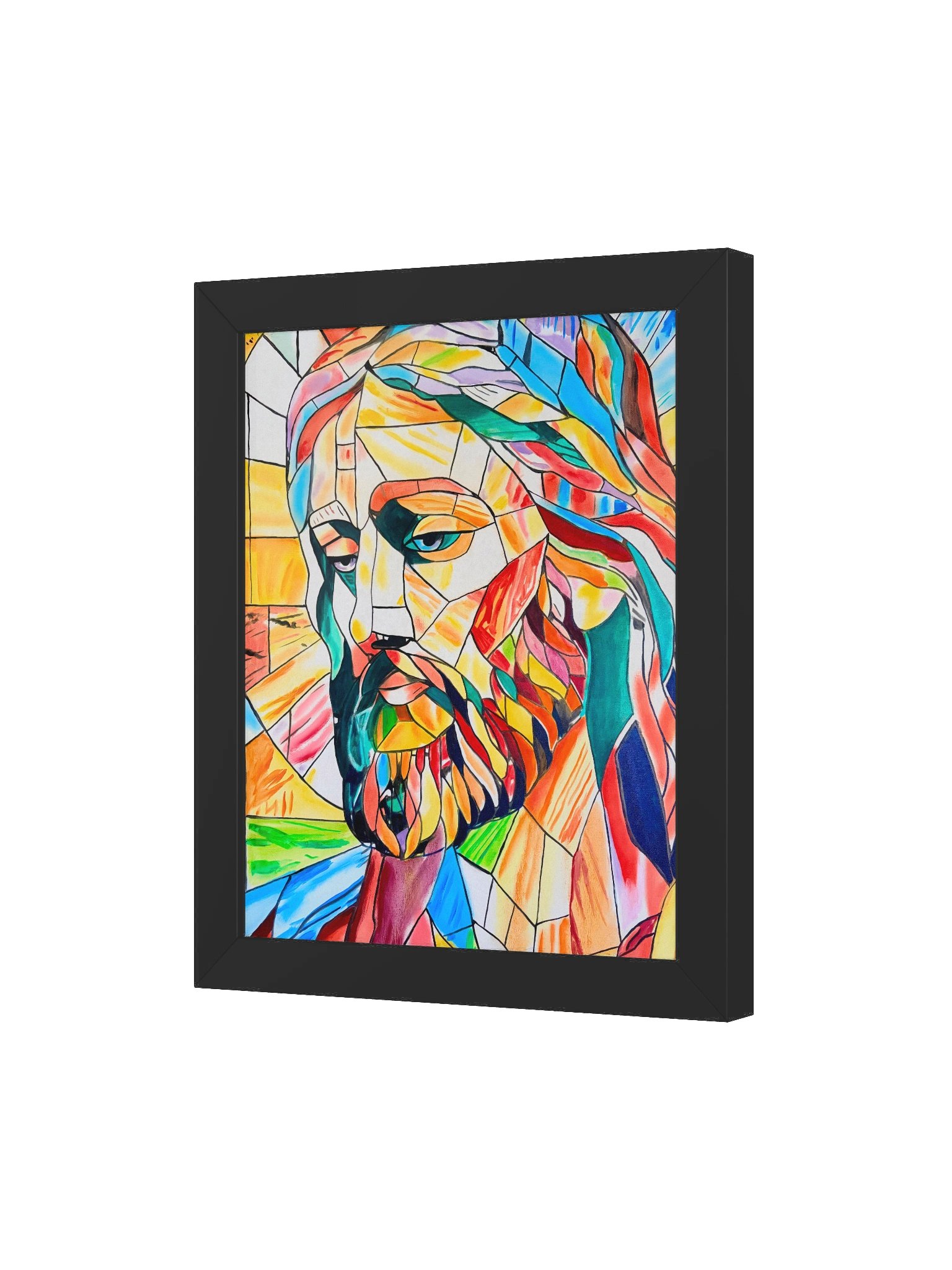 Jesus Christ by Warren Willowdale (Framed High-Quality Matte Poster) product image (3)